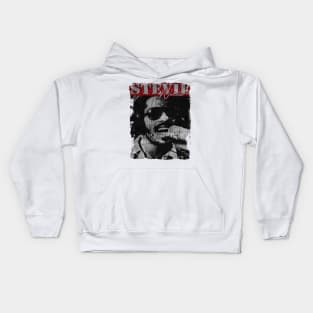 TEXTURE ART - Stevie Wonder Kids Hoodie